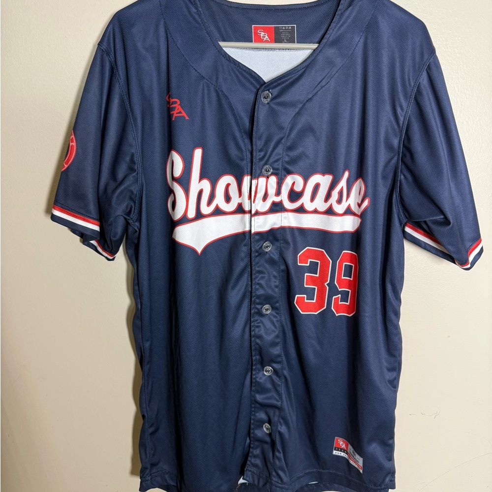 Showcase Baseball Academy SBA Jersey LG